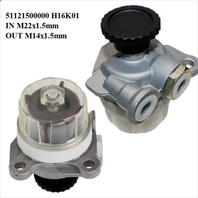 51121500000 51121500001 51121500002 61121500001 Pompe à carburant MAN IN M22x1.5 OUT M14 x 1.5