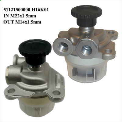 51121500000 51121500001 51121500002 61121500001 Pompe à carburant MAN IN M22x1.5 OUT M14 x 1.5