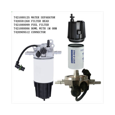 Séparateur d'eau pour moteur diesel sur mesure 7421088125 7421088099 7421088086 MIDLUM DXI5/7-FAB-44.A/B/E/L/M