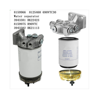 Parties automobiles Séparateur d'eau 8159966 8125468 Pour les pièces de camions  FH/FM/FMX/NH 9/10/11/12/13/16