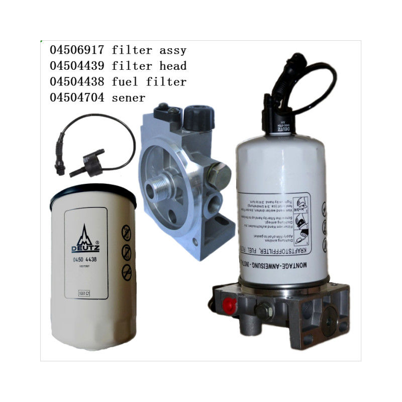Assemblage de filtre 04506917 04504439 04295976 04295664 04504438 Pour le groupe Deutz TCD7.8L6