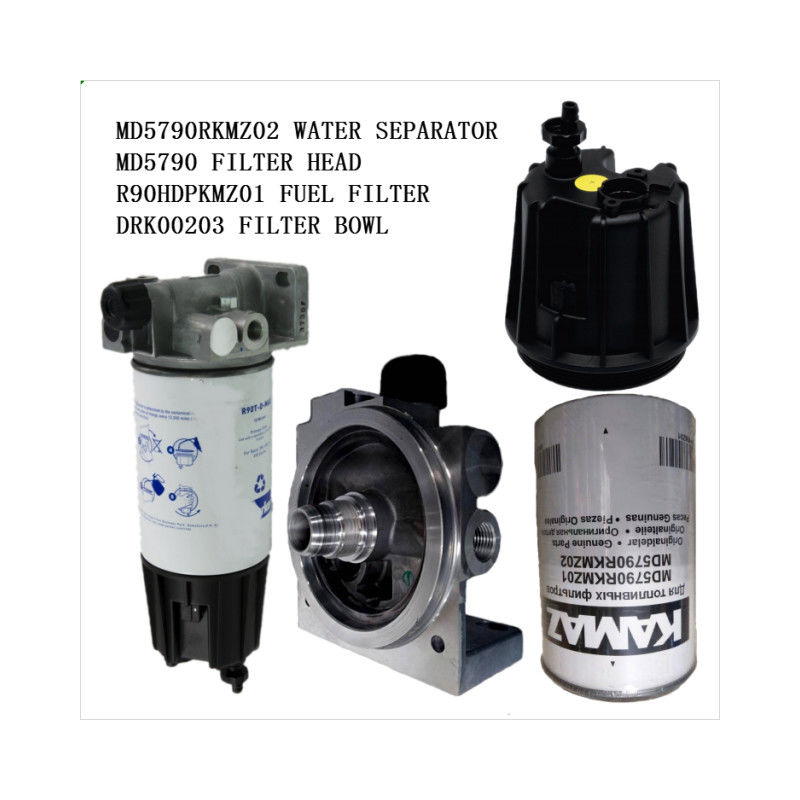 MD5790RKMZ02 Tête de filtre séparateur d'eau MD5790 R90HDPKMZ01 Bol de filtre à carburant DRK00203