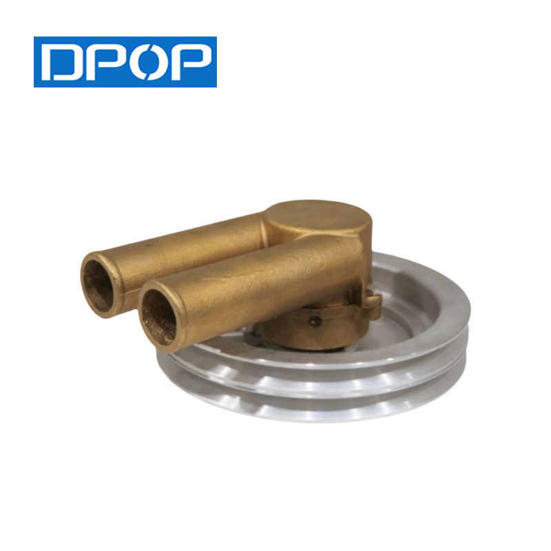 DPOP pompe à eau de mer brute 21214596 3858229 poulie à double courroie en V pour Volvo Penta 4.3, 5.0, 5,7 GL